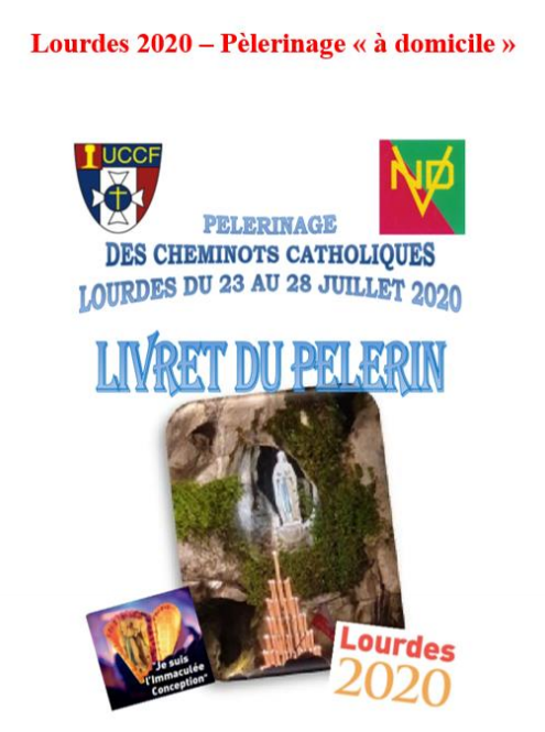 UCCF HNDV Lourdes 2020 a domicile couv livret