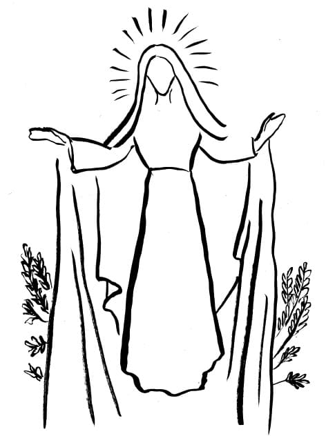 coloriage assomption 2